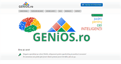 Desktop Screenshot of genios.ro