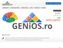 Tablet Screenshot of genios.ro
